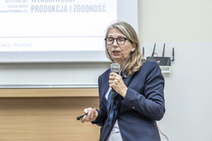 Wystąpienie prof. PRz I. Skrzypczak, 