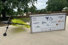 Konstrukcja EUROAVIA Rzeszów podczas zawodów SAE Aero Design West 2026,