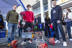 Stoisko Politechniki Rzeszowskiej na targach Edu Salon,