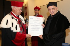 Wręczono tytuły Profesorów Honorowych
